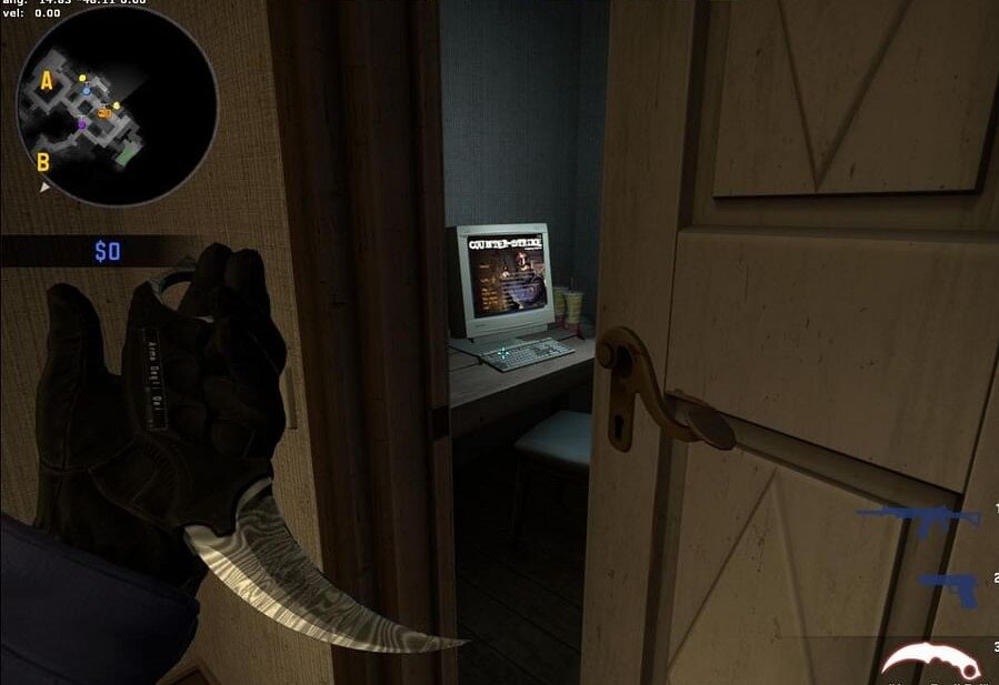 Компьютер с CS 1.1