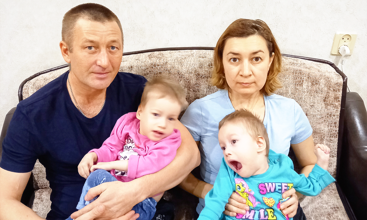 Замира и Самира, подопечные фонда "Алёша"