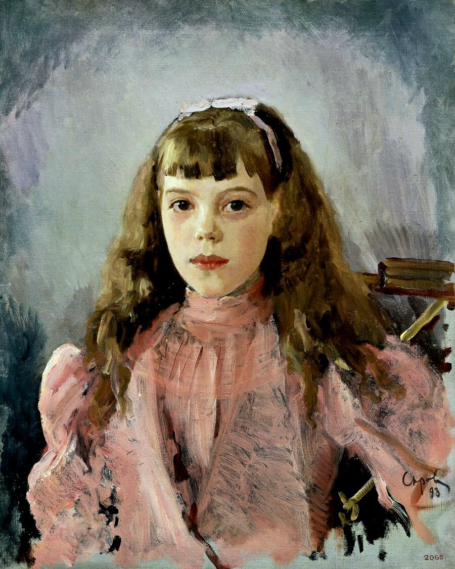 В.Серов "Портрет княжны Ольги Александровны"