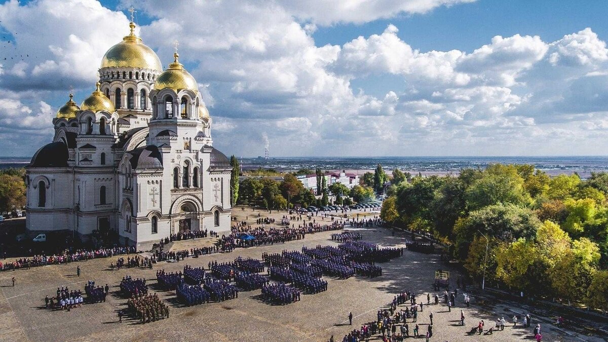 Новочеркасский собор сверху