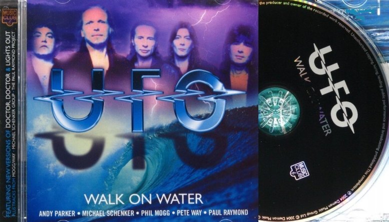 Группа уфо песни. UFO walk on Water 1995 альбом. UFO walk on Water 1995. Группа UFO альбомы. Обложка альбома UFO - walk on Water.