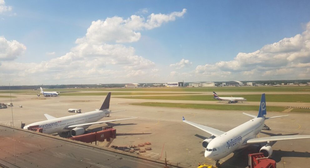 Вид из окна музея.