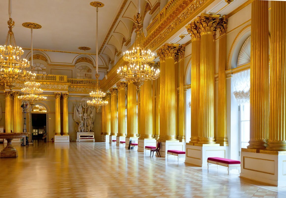 зал зимнего дворца