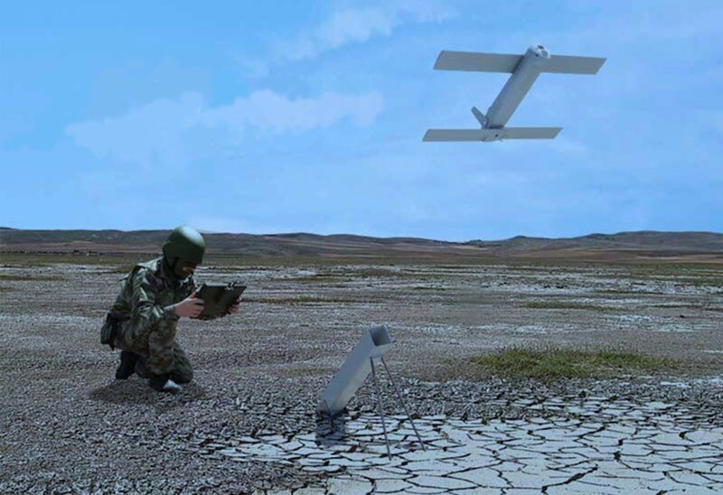 Импортный дрон-камикадзе на тренировке.  фото: картинки яндекса.