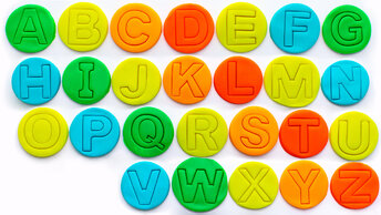 Пластилин Play Doh - Английские Буквы!