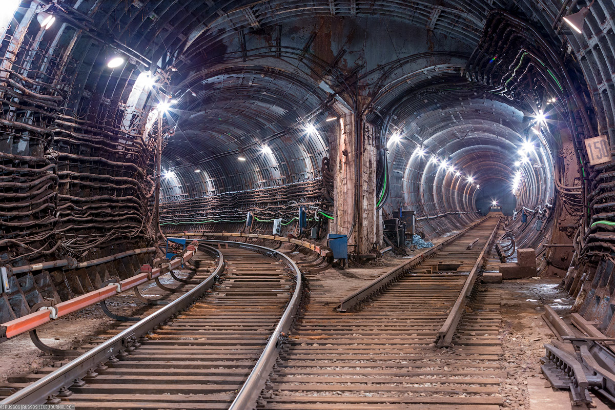Заброшенный тоннель метро