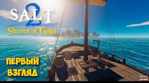 Salt 2: Shores of Gold - Выживание пирата в океане - ( первый взгляд )