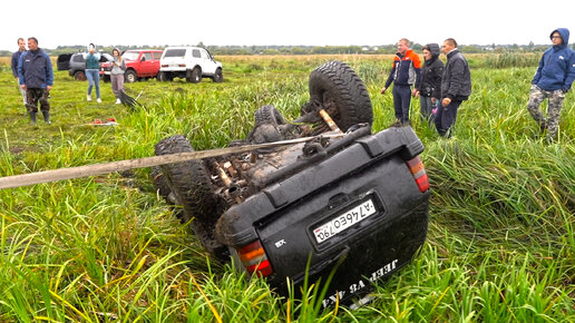 МЫ ОФИГЕЛИ! ТАКОГО НИКТО НЕ ОЖИДАЛ! ПЕРЕВЕРНУЛИ JEEP