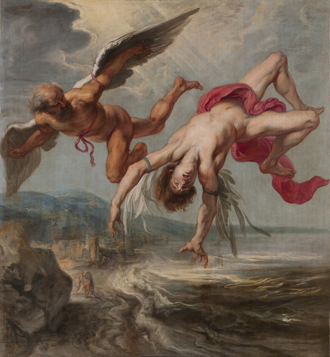 Джейкоб Питер Гоуи, «Полёт Икара», 1635–1637.