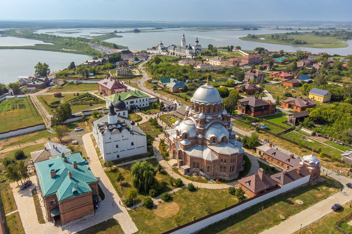 Казань достопримечательности остров свияжск фото