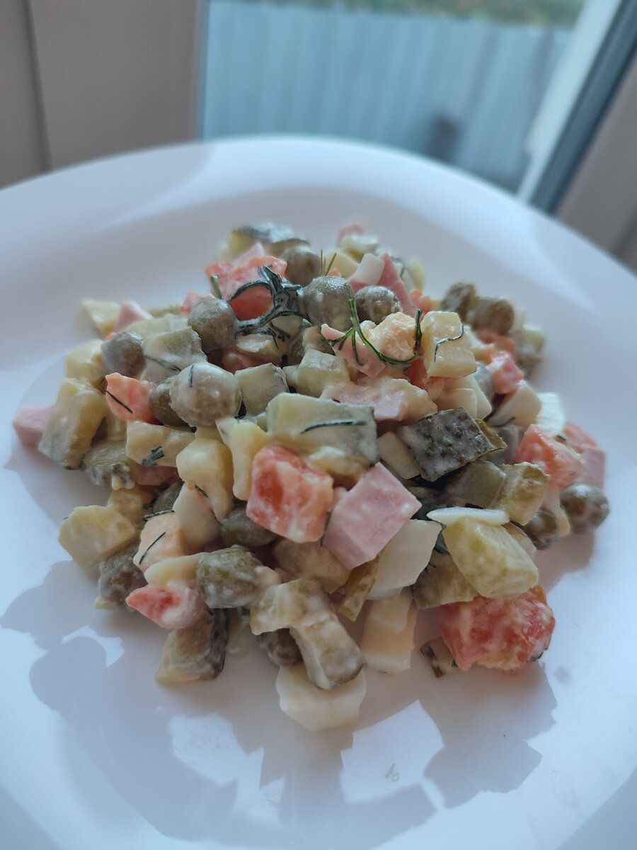 Зимний салат 