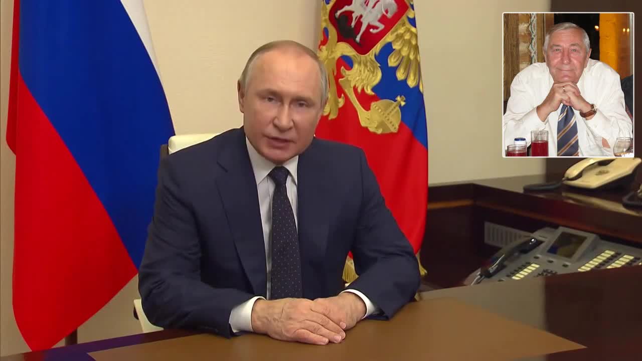 Новый видео подарок на День рождения от Путина