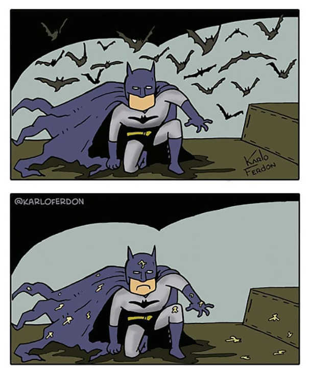 Чилийский художник высмеивает супергероев, не говоря ни слова | Мир ...