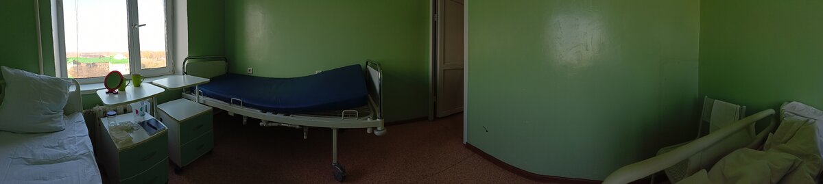 Это палата двухместная в которой я лежу