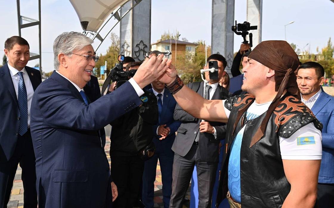    Касым-Жомарт Токаев и Тимур Спатаев:t.me/bort_01