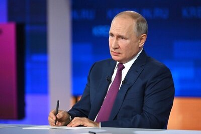    Президент РФ Владимир Путин ©Алексей Никольский РИА Новости