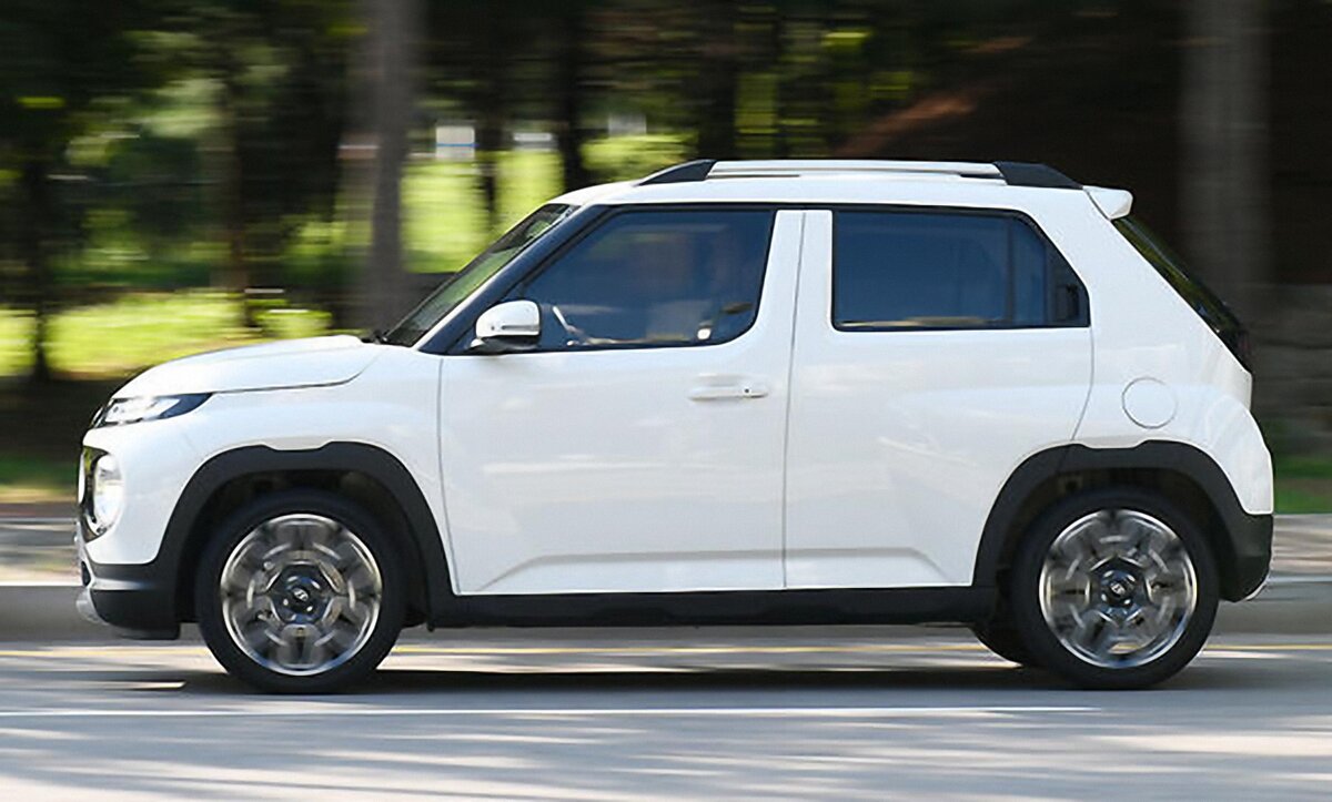Hyundai Casper в жизни не столь стремителен, как на фото