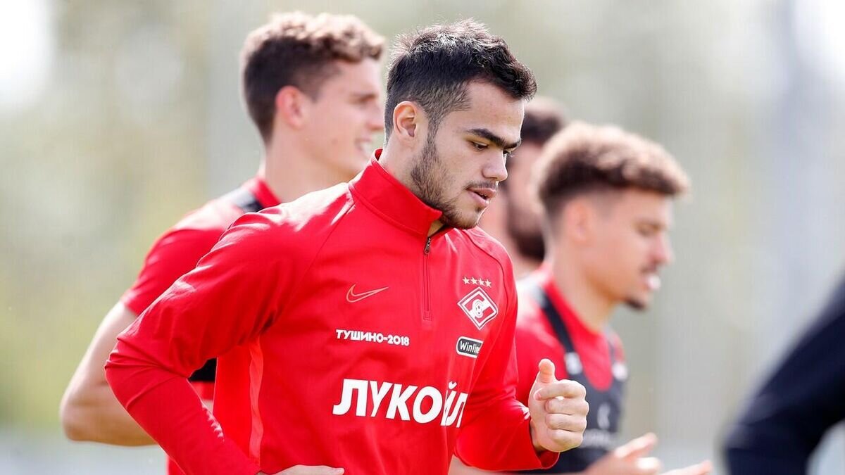    Полузащитник "Спартака" Остон Урунов© официальный сайт футбольного клуба "Спартак"