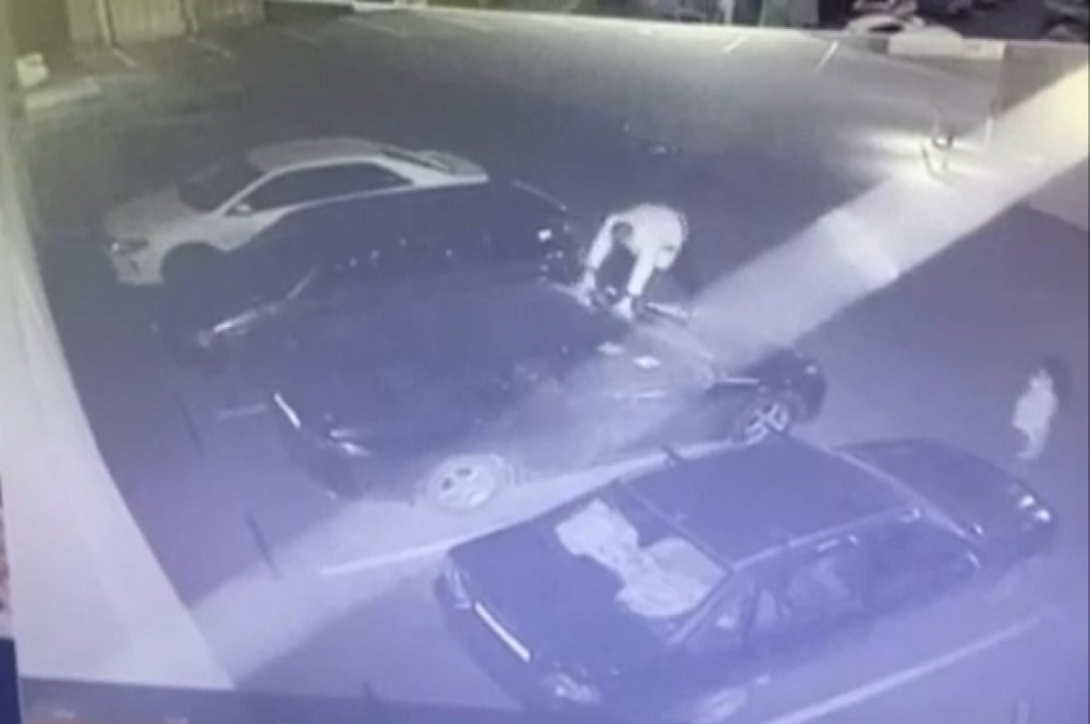    Парень узнал на видео себя и раскаялся в содеянном, рассказав, что был очень пьян.