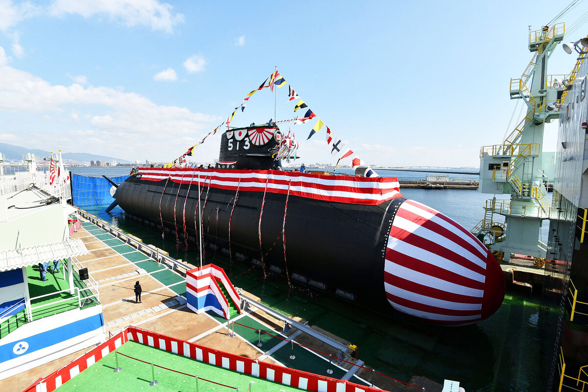 НАПЛ "Taigei" - головной корабль проекта SS29(Wikipedia.org)