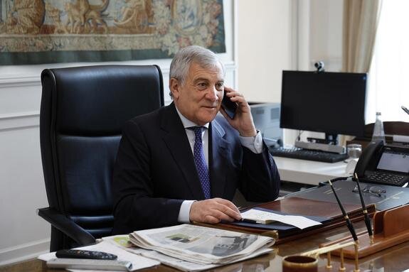    Глава МИД Италии Антонио Таяни, Giuseppe Lami / globallookpress.com