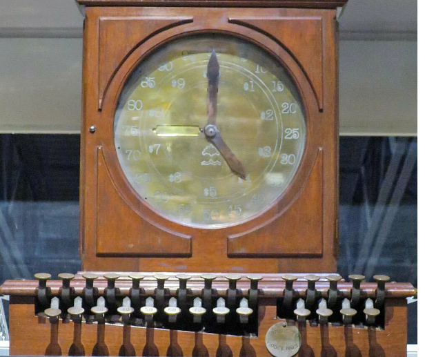 Первый кассовый аппарат Джеймса Ритти