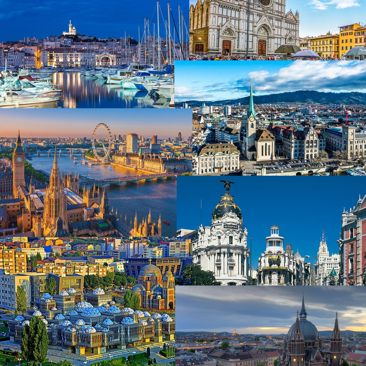 Красивая архитектура Европы? Неуверен, если только на фото. А сможете ли вы угадать город глядя на это фото?