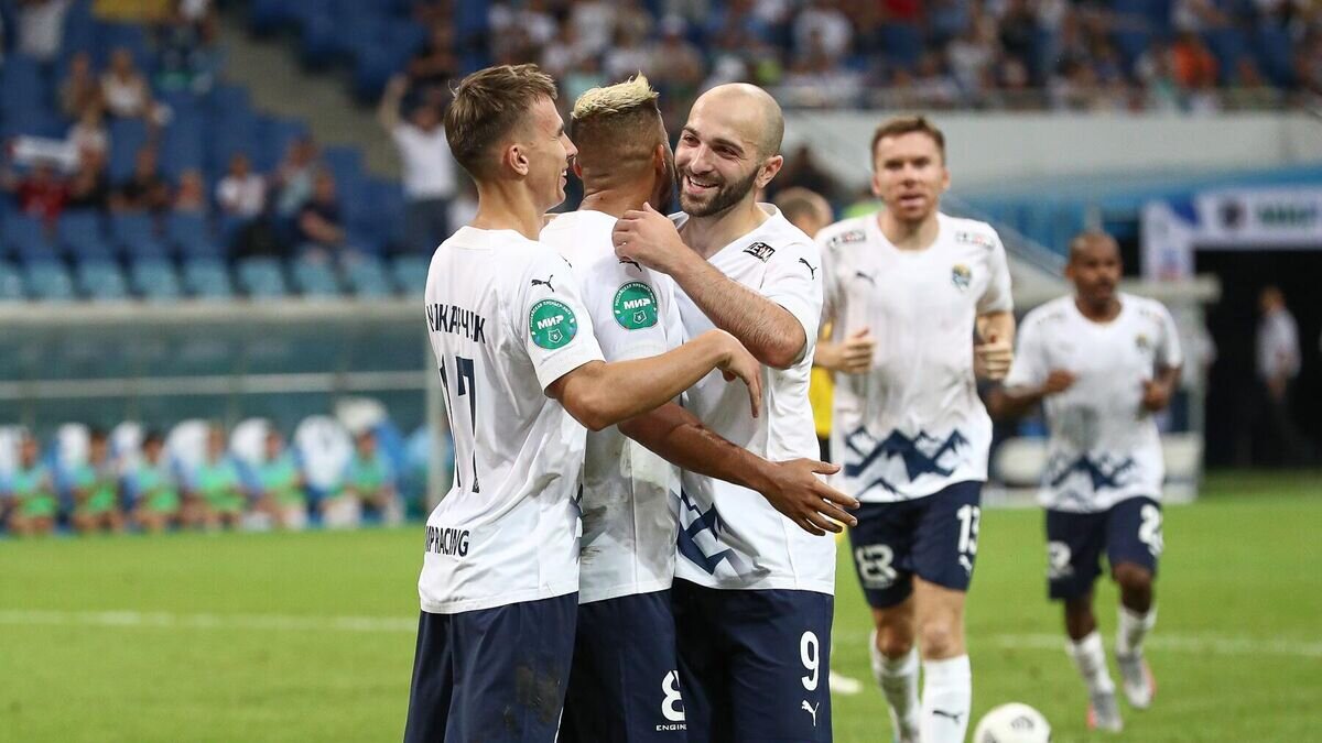    Футболисты "Сочи" в матче РПЛ© пресс-служба ФК "Сочи"