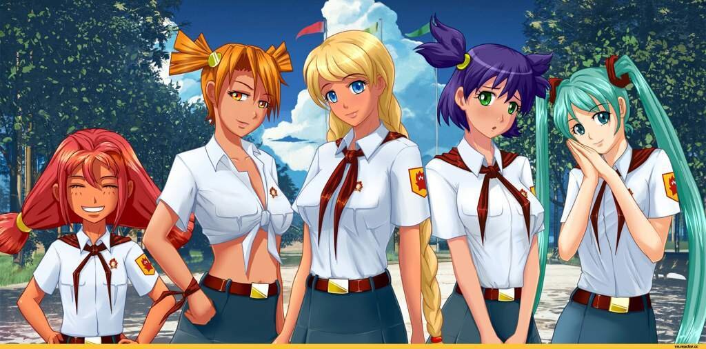 5 основных девушек