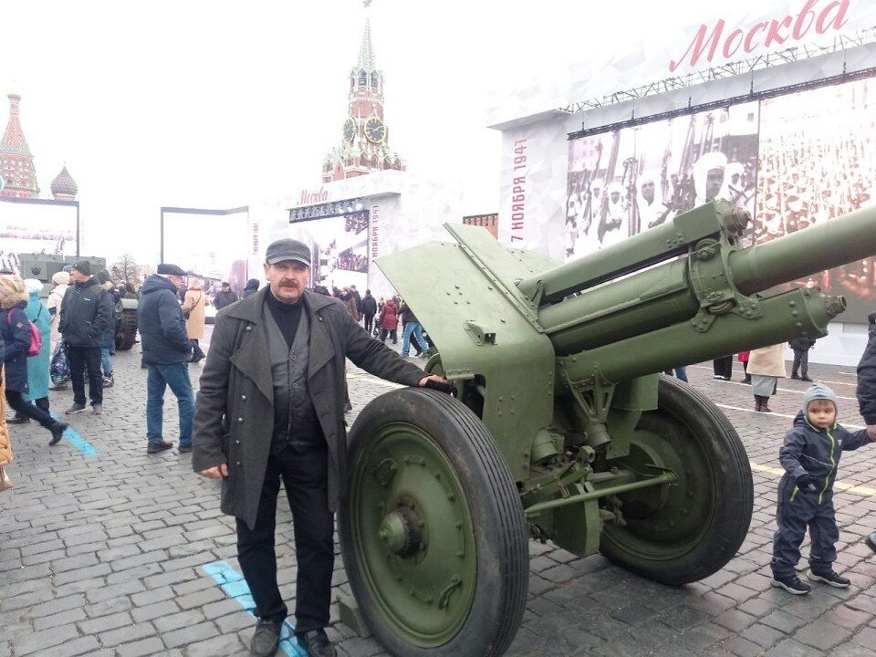     Ростовский реконструктор перенесся на парад 1941 года в Москве. Фото: предоставлено героем публикации.