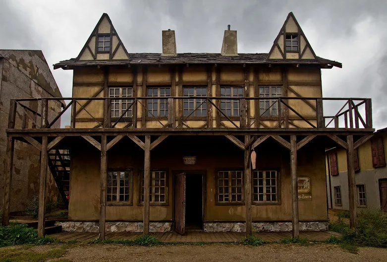 Примерный вид таверны с улицы