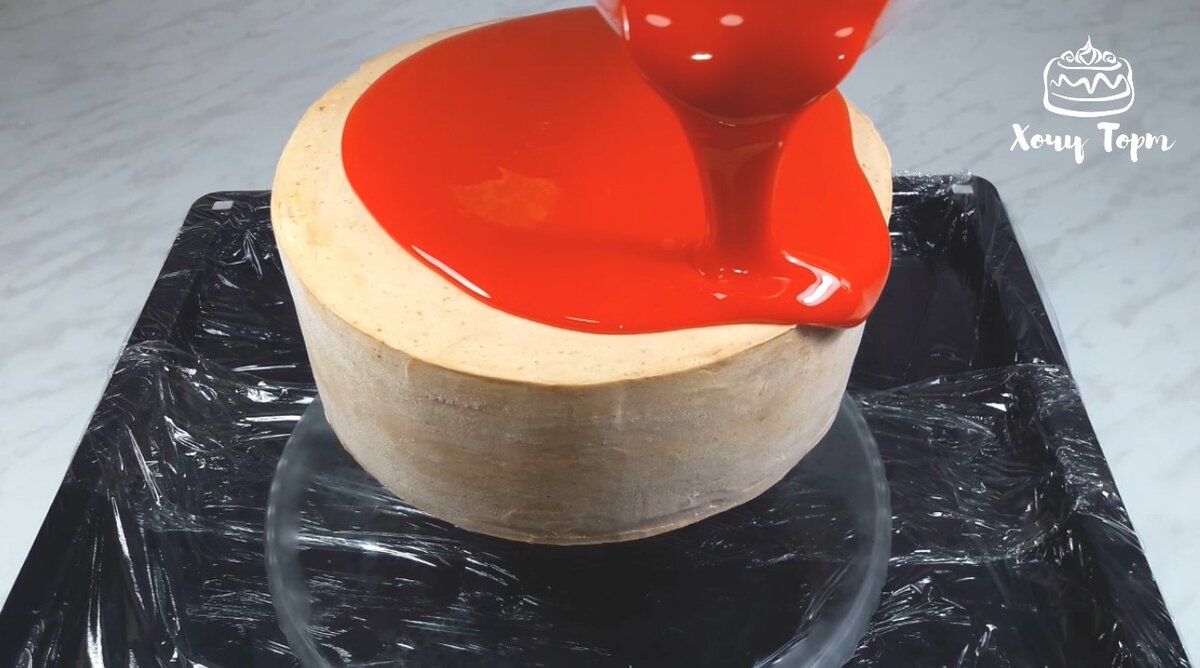 Как приготовить Зеркальная глазурь для торта Гляссаж рецепт пошагово