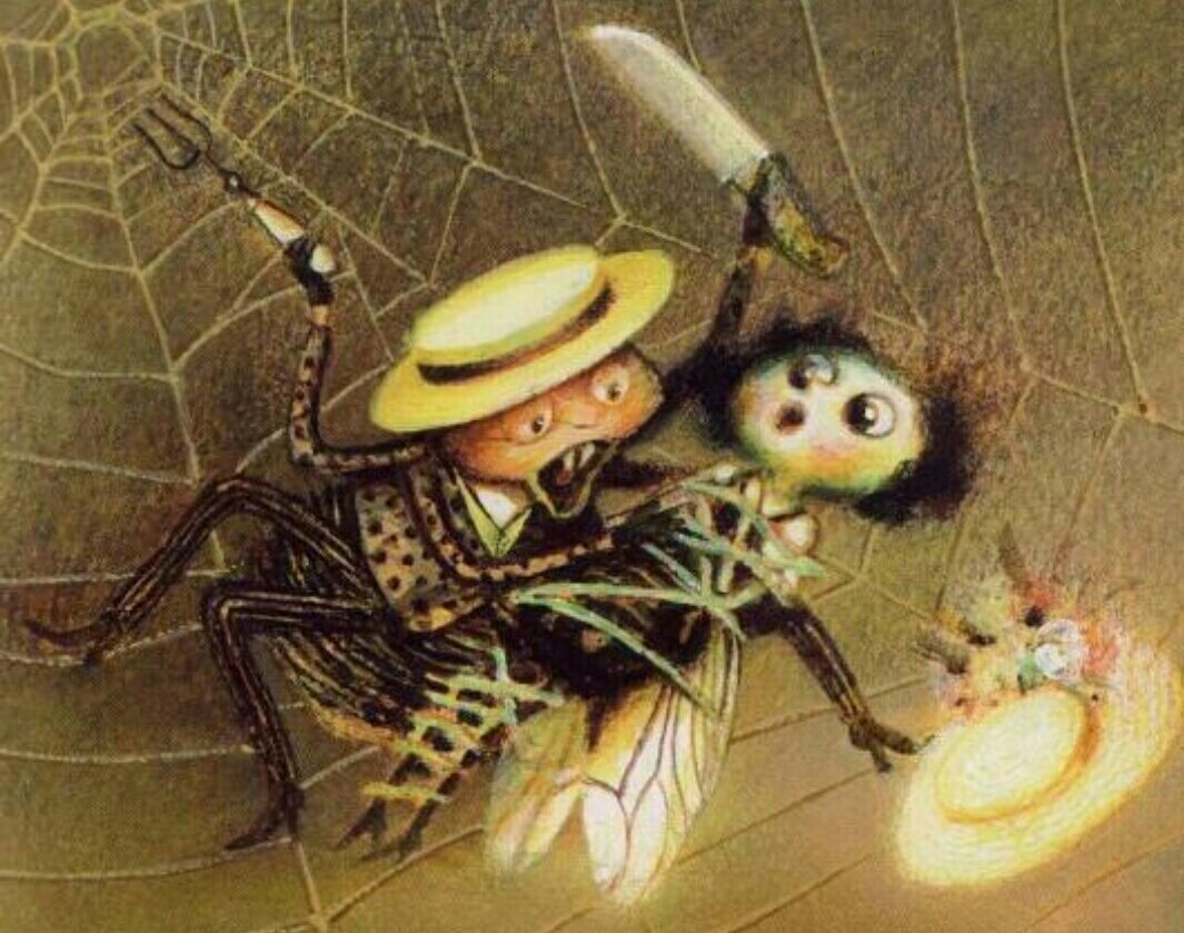 паук из мухи цокотухи