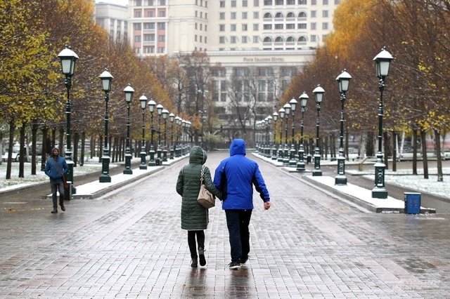    Когда в Москве начнутся снегопады?