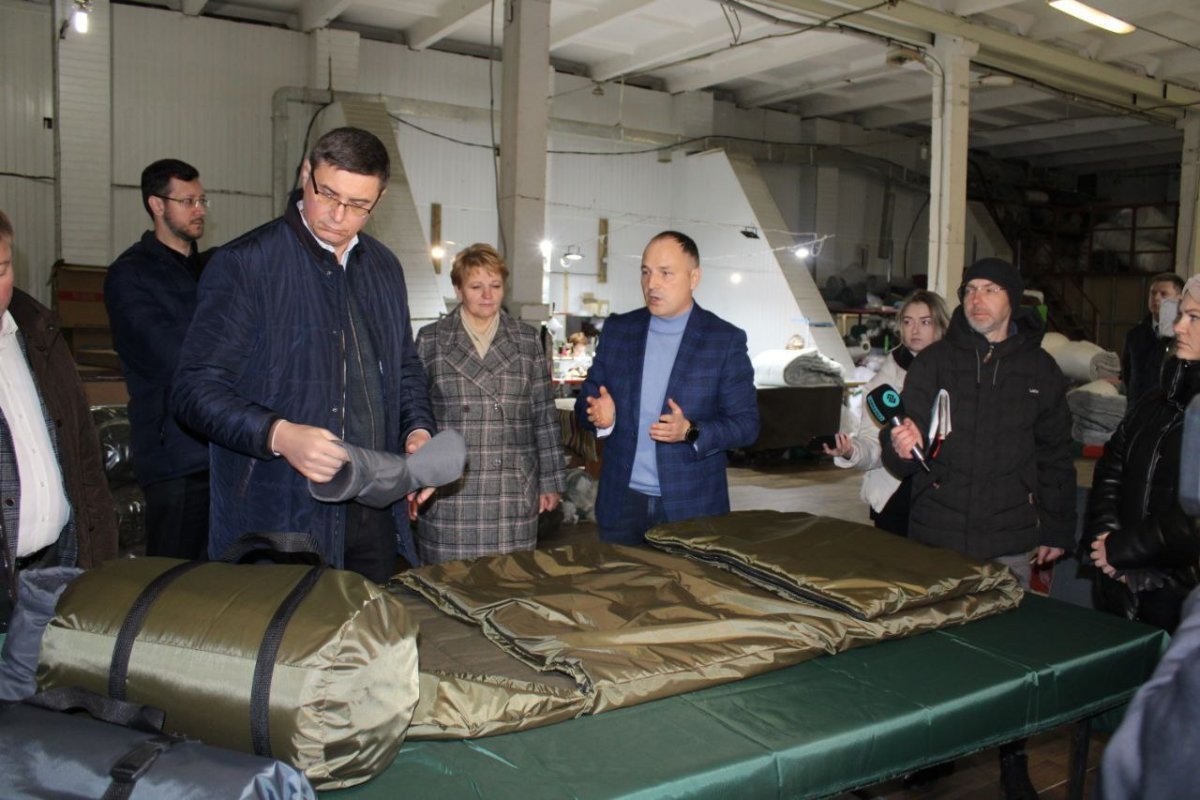    В Киржачском районе два предприятия выпускают печи и спальники для нужд СВО