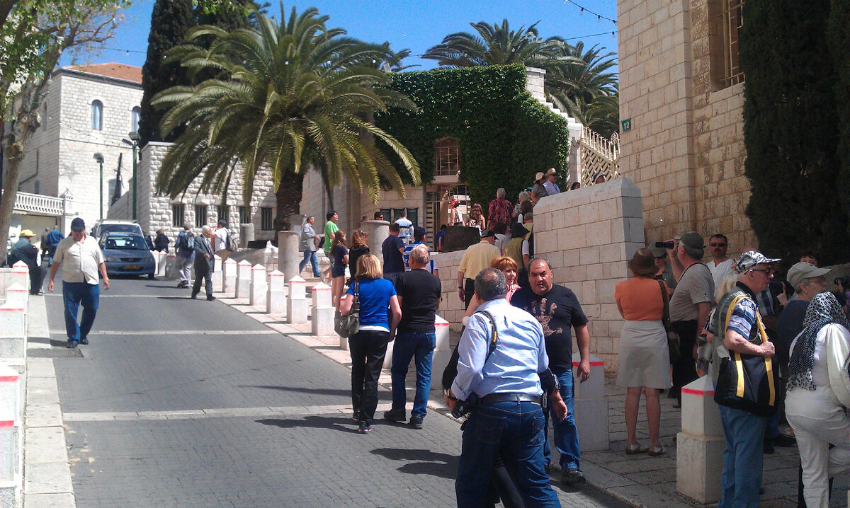 На одной из улиц Назарета.