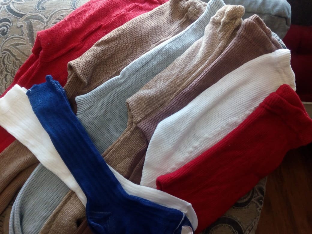 Советские колготки. Фото автора