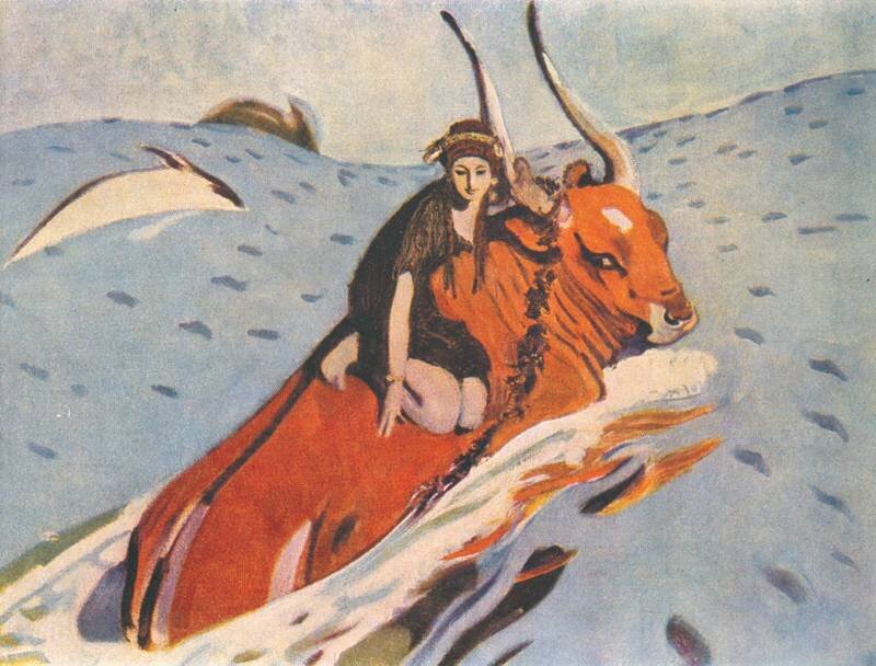 "Похищение Европы" 1910г.