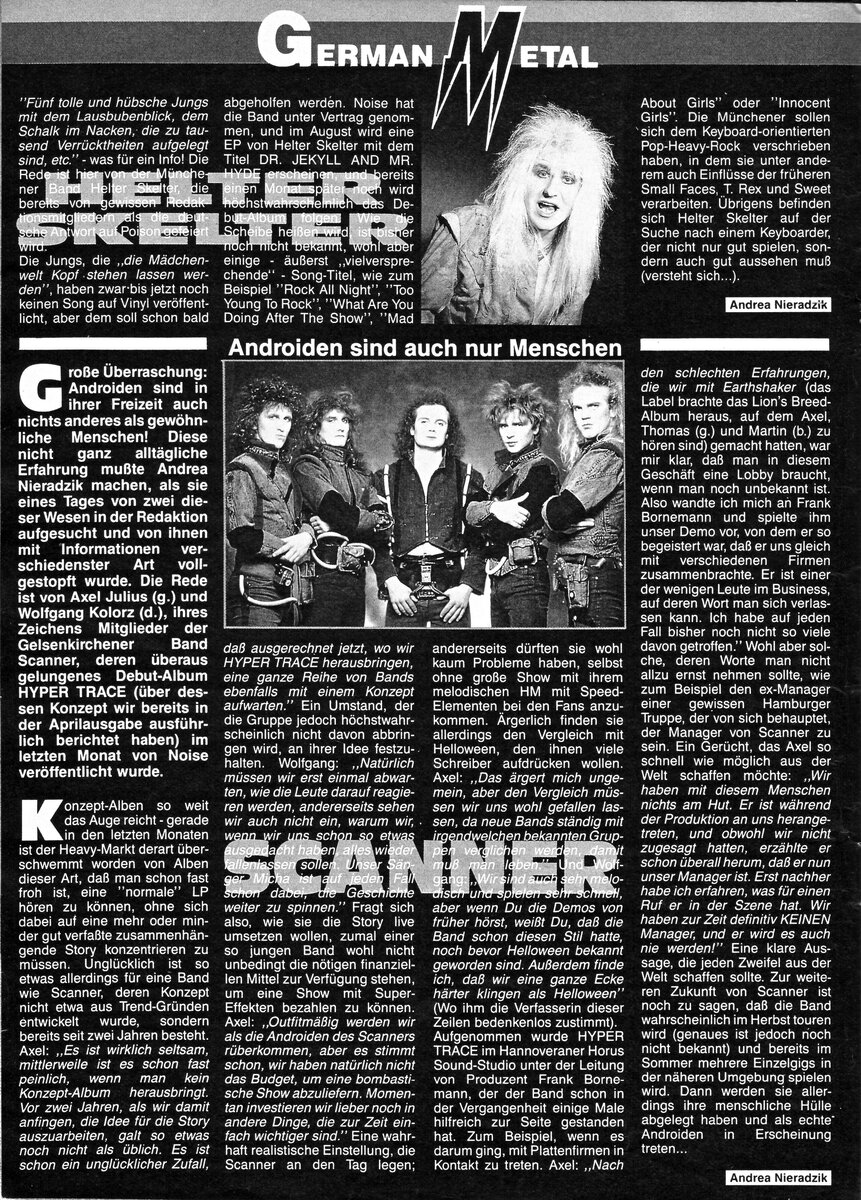Страница журнала Metal Hammer