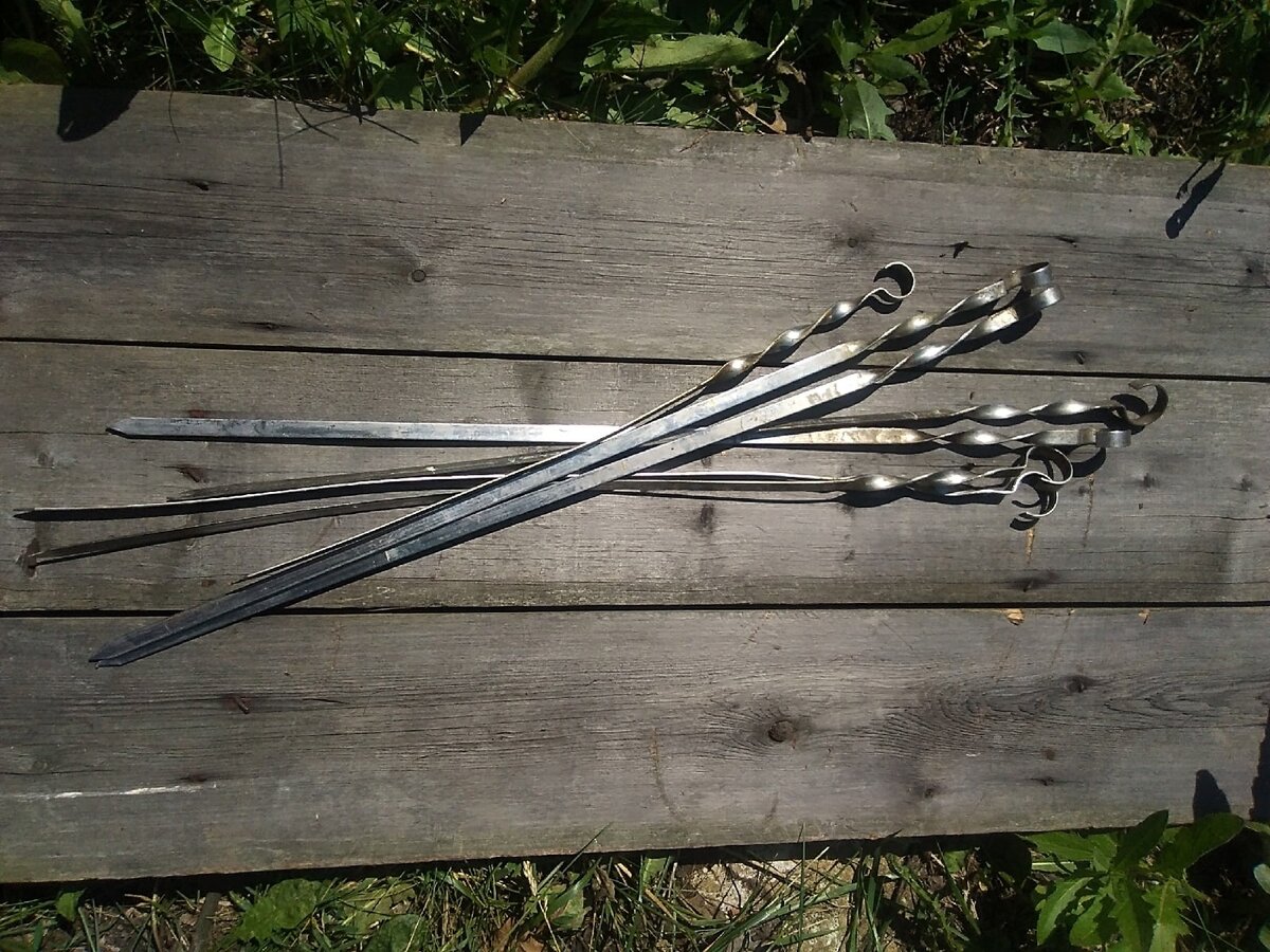 Чем очистить шампуры от нагара