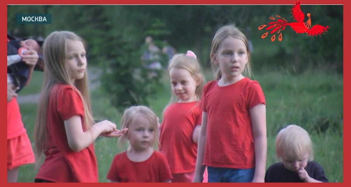 Семья Тепляковых. 7 детей.