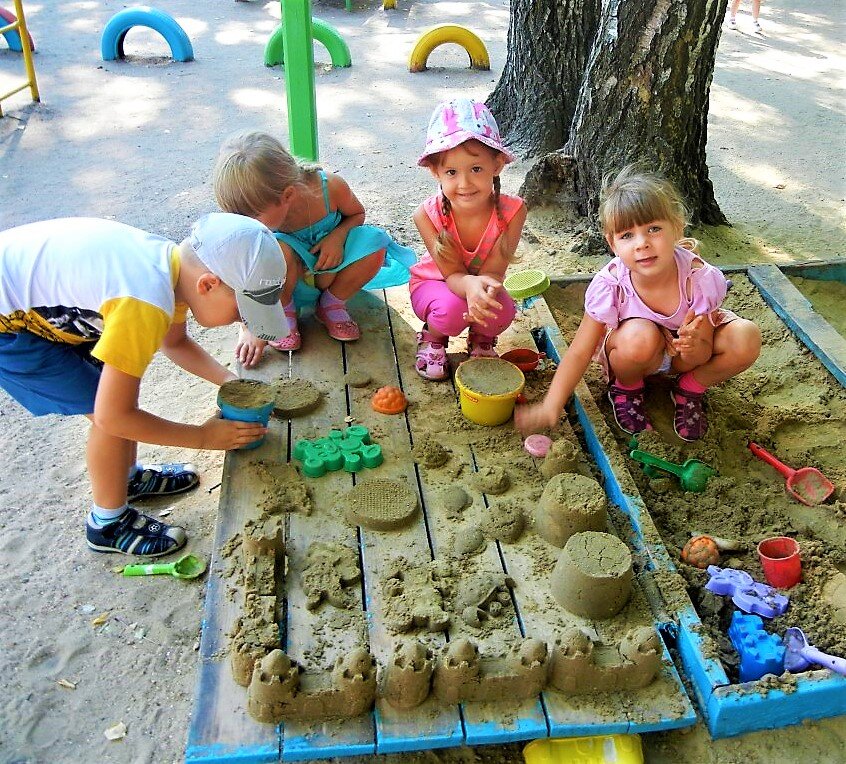 Игры с песком