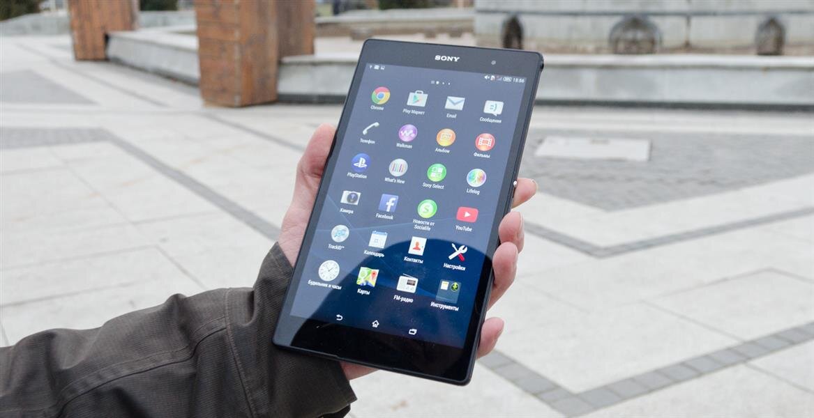 Sony Xperia Z3 Compact Tablet в черном исполнении