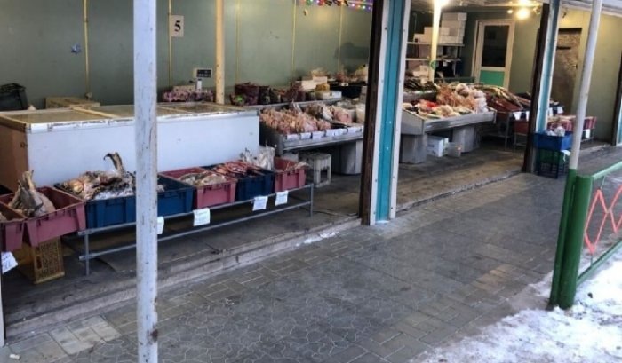 ТГ-канал "Колыма инсайд". Торговля рыбой в Магадане