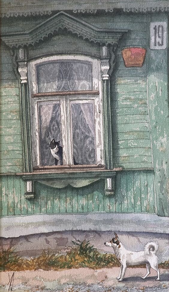 Художник Алёна Дергилева.