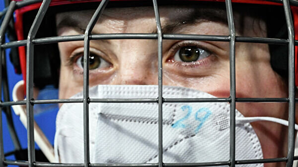    Хоккеистка сборной России Александра Вафина© РИА Новости / Владимир Астапкович