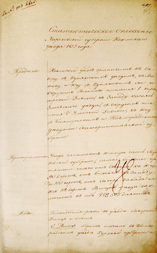 Титульный лист рукописи «Воспоминания моего прошедшего». РГБ ОР, ф. 771, оп. 2, д. 4