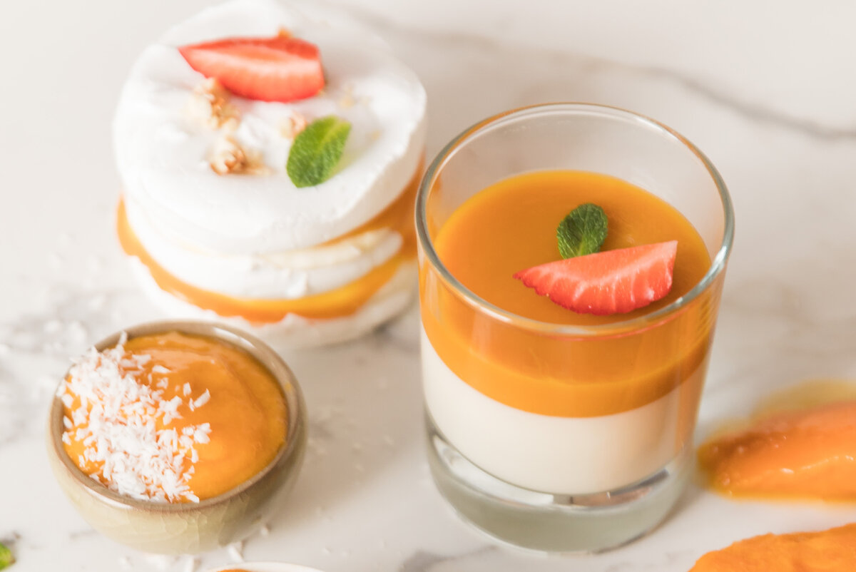 Energy Diet panna Cotta