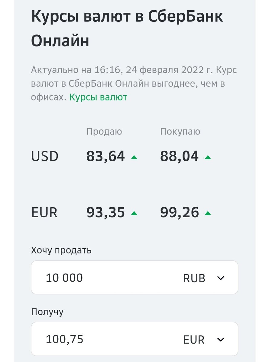 Курс валют на 16:24 по мск