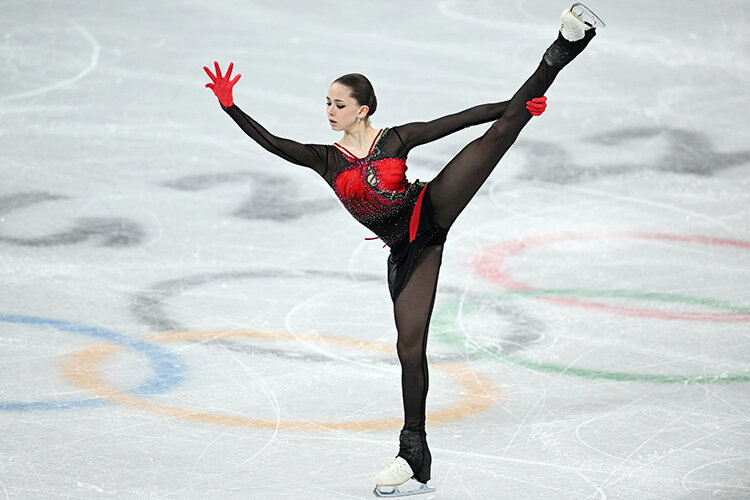 За выступлениями Камилы Валиевой на Олимпиаде в Пекине следила вся странаФото: Ma Ning/XinHua / www.globallookpress.com